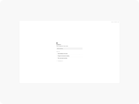 tinytask task manager project cover